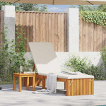 Saulės gultas Ruda 200 x 55 x 94cm Akacijos medienos masyvas