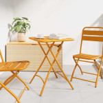 Sodo stalas Garstyčių 55 x 55 x 73 cm Miltelinis plienas