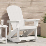 Adirondack supama kėdė Balta 92 x 73,5 x 92 cm HDPE