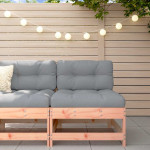 Vidurinė sofos dalis su pagalvėlėmis, douglas eglės masyvas