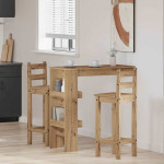 Sieninis baro staliukas, artisano, 102x45x103,5cm, mediena