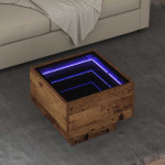 Kavos staliukas Sena mediena 40 x 40 x 30 cm Apdirbta mediena