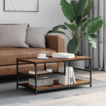 Kavos staliukas Senovinis medis 90 x 49 x 40 cm