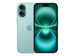 Apple iPhone 16 | Teal | 6.1 " | Super Retina XDR display | 2556 x 1179 pixels | A18 | Internal RAM 8 GB | 128 GB | Dual SIM | 4G | Main camera resolution 48+12 MP | Secondary camera resolution 12 MP | iOS | 18