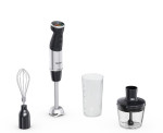 TEFAL | Hand Blender | Quickchef+ HB673830 | Hand Blender | 1000 W | Jar material Plastic | Jar capacity 0.5 L | Black/Stainless Steel