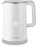 TEFAL | Kettle | Sense  KO693110 | Electric | 1800 W | 1.5 L | Double layer | 360° rotational base | White