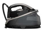 TEFAL Steam Station | SV6140 Express Easy | 2200 W | 1.7 L | 6 bar | Auto power off | Vertical steam function | Calc-clean function | Black/Steel Grey