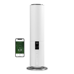 Duux | Beam Smart Ultrasonic Humidifier, Gen2 | Air humidifier | 27 W | Water tank capacity 5 L | Suitable for rooms up to 40 m² | Ultrasonic | Humidification capacity 350 ml/hr | White