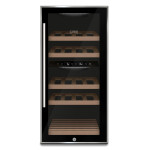 Caso | Wine cooler | WineComfort 24 | Energy efficiency class G | Showcase | Bottles capacity 24 bottles | Cooling type Compressor technology | Black
