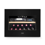 Caso | Wine Cooler | WineDeluxe E 18 | Energy efficiency class G | Built-in | Bottles capacity 18 bottles | Cooling type Compressor technology | Black