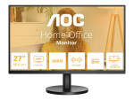 AOC | U27B3A | 27 " | IPS | UHD | 16:9 | 60 Hz | 4 ms | 3840 x 2160 pixels | 350 cd/m² | HDMI ports quantity 2