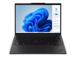 Lenovo ThinkPad T14 | Black | 14 " | IPS | WUXGA | 1920 x 1200 pixels | Anti-glare | AMD Ryzen 5 PRO | 8540U | 16 GB | SO-DIMM DDR5 | Solid-state drive capacity 512 GB | AMD Radeon 740M Graphics | Windows 11 Pro | 802.11ax | Bluetooth version 5.3 | LTE Upgradable | Keyboard language English | Keyboard backlit | Warranty 36 month(s) | Battery warranty 12 month(s)