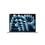 Apple MacBook | Air | Sky Blue | 13 " | IPS | 2560 x 1664 pixels | Apple M4 | 16 GB | Solid-state drive capacity 256 GB | Apple M4 chip 10-core CPU/8-core GPU | macOS | 802.11ax | Bluetooth version 5.0 | Keyboard language Russian | Keyboard backlit | Warranty 12 month(s)