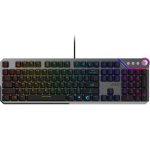 MSI STRIKE 600 SILENT US | Gaming Keyboard | Wired | US | USB 2.0 | KAILH Midnight PRO Silent Tactile