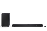 Sharp | 3.1.2 Dolby Atmos/DTS:X Soundbar with Wireless Subwoofer | HT-SBW53121(BK) | 550 W | Bluetooth | Black | Wireless connection