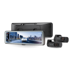 Mio MiVue R860WD, Dash Cam | GPS | Wi-Fi | Front and rear cams synchronized for recording with an unobstructed view; 11.26" IPS anti-glare touchscreen; Upgrade to the STARVIS 2 technology for clear details; Integrated high speed Wi-Fi – Quick pairing using QR code | Audio recorder