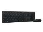 Lenovo Professional | Keyboard and Mouse Combo | Wireless | US Euro | Bluetooth | Black | 2.4 GHz