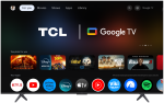 TCL 4K QLED TV | 75T8C | 75 | Smart TV | Google TV | Black
