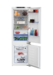 BEKO Refrigerator | BCNA275E4FN | Energy efficiency class E | Built-in | Combi | Height 177.5 cm | No Frost system | Fridge net capacity 185 L | Freezer net capacity 69 L | Display | 38 dB | White