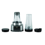 NINJA | Blender 2-in-1 with Smart Torque and Auto-iQ | CB100EU | Tabletop | 1100 W | Jar material Plastic | Jar capacity 0.7 L | Ice crushing | Silver