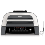 NINJA | 6-in-1 MAX Grill and Air Fryer | DG551EU | 3.8 L | Number of programs 6 | Silver/Black