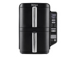 NINJA Double Stack Vertical Air Fryer with 2 Stacking Drawers | SL300EU | Power 2470 W | Capacity 7.6 L | Black