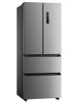Midea Refrigerator | MERF402FIE02 | Energy efficiency class E | Free standing | Combi | Height 178 cm | No Frost system | Fridge net capacity 244 L | Freezer net capacity 147 L | Display | 41 dB | Stainless steel