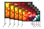 Elite Screens | Yard Master 2 Mobile Outdoor screen WV-Dual | OMS120H2-DUAL | Diagonal 120 " | 16:9 | Viewable screen width (W) 266 cm