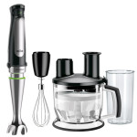 Braun | Hand Blender | MQ7075 | Hand Blender | 1000 W | Chopper | Black