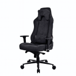 Arozzi Soft Fabric/Metal/Aluminium | Gaming Chair | Vernazza Soft Fabric | Pure Black