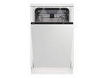 BEKO Dishwasher | BDIS38040Q | Built-in | Width 45 cm | Number of place settings 10 | Number of programs 8 | Energy efficiency class C | Display | White