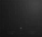 BEKO Hob | HII64720QUF2T | Induction | Number of burners/cooking zones 4 | Touch | Timer | Black
