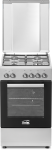 Simfer | Cooker | 5405SERGG | Hob type Gas | Oven type Electric | Stainless steel | Width 50 cm | Electronic ignition | Depth 60 cm | 43 L