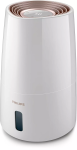 Philips | HU2718/10 | Humidifier | 17 W | Water tank capacity 2 L | Suitable for rooms up to 32 m² | NanoCloud technology | Humidification capacity 200 ml/hr | Black/Copper