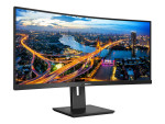 Philips | Curved UltraWide | 345B1C | 34  " | VA | WQHD | 21:9 | 100 Hz | 5 ms | 3440 x 1440 | 300   cd/m² | HDMI ports quantity 1 | Black | Warranty 24 month(s)
