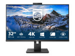 Philips | Monitor | 329P1H | 31.5 " | IPS | 4K UHD | 16:9 | 60 Hz | 4 ms | 3840 x 2160 | 350 cd/m² | HDMI ports quantity 2 | Black | Warranty 24 month(s)