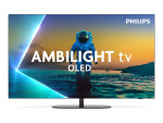 Philips OLED 4K Ambilight TV | 48OLED820/12 | 48 | Smart TV | Google TV | Grey
