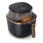 Philips Airfryer | NA322/00 3000 Series | Power 1400 W | Capacity 4.2 L | RapidAir Plus | Black