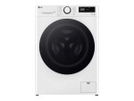 LG Washing machine | F4WR510S0W | Energy efficiency class A-10% | Front loading | Washing capacity 10 kg | 1400 RPM | Depth 57 cm | Width 60 cm | Display | LED | Steam function | Direct drive | White