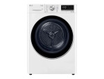 LG Dryer Machine | RH80V9AV3N | Energy efficiency class C | Front loading | 8 kg | LED | Depth 69 cm | Wi-Fi | White