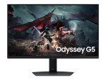 Samsung | LS27DG500EUXEN | 27 " | IPS | QHD | 16:9 | 180 Hz | 1 ms | 2560 x 1440 pixels | HDMI ports quantity 1 | Black