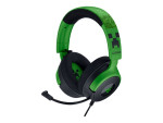 Razer Gaming Headset | Kraken V4 X | Wired | Over-Ear | Microphone | Minecraft Edition