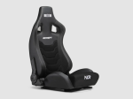 Next Level Racing | PU Leather and Suede | Reclining Seat | ERS4 Elite PU Leather & Suede Edition | Black