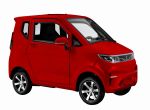 Elektrinis keturratis – mini automobilis BN711 1kW 58AH 60V raudonas
