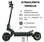 TEVERUN FIGHTER SUPREME + 72V 60Ah elektrinis paspirtukas |ATNAUJINTA Versija 2025|