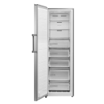 Šaldiklis Midea 273 l aukščiausios klasės šaldiklis su šaldytuvo funkcija, Steel, No Frost