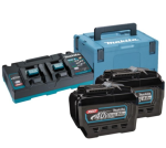 Makita Akumuliatorių ir kroviklio komplektas XGT®, 40Vmax 191Y97-1 XGT® • 40Vmax • 2vnt 8.0Ah • DC40RB