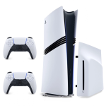 Žaidimų konsolė Sony Playstation 5 Pro (PS5 PRO) 2TB White + papildomas pultelis Sony DualSense PS5 + diskasukis (PS5 Disc drive)