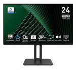 LCD Monitor|MSI|PRO MP245PG|23.8"|Business|Panel IPS|1920x1080|16:9|100Hz|Matte|1 ms|Swivel|Pivot|Height adjustable|Tilt|Colour Black|PROMP245PG