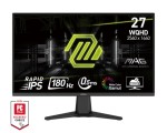 LCD Monitor|MSI|MAG 275QF|27"|Gaming|Matte|Panel IPS|2560x1440|16:9|180 Hz|0.5 ms|Colour Black|MAG275QF